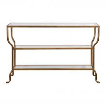 Uttermost 24668 - Uttermost Deline Gold Console Table